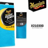 Meguairs Perfect Clarity Glass Towel Ori, Lap Microfiber Premium Kaca - Carwash Studio Garage