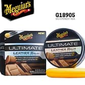 Meguiars Ultimate LEATHER BALM, Pembersih Conditioner Jok Kulit - Carwash Studio Garage