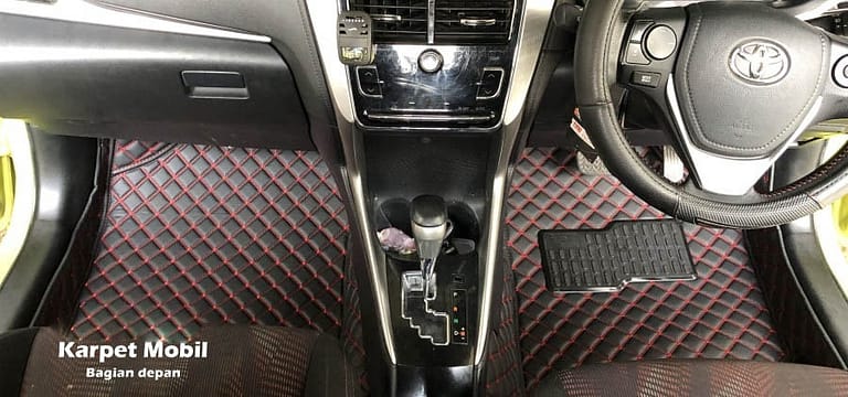 Karpet Mobil Toyota Yaris 2017-2019 Full Bagasi - Carwash Studio Garage