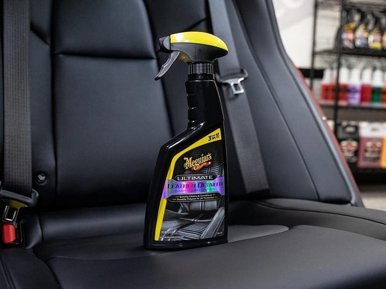 Meguiars Ultimate Leather Detailer 473ml ORI,Perawatan Jok Kulit Mobil - Carwash Studio Garage