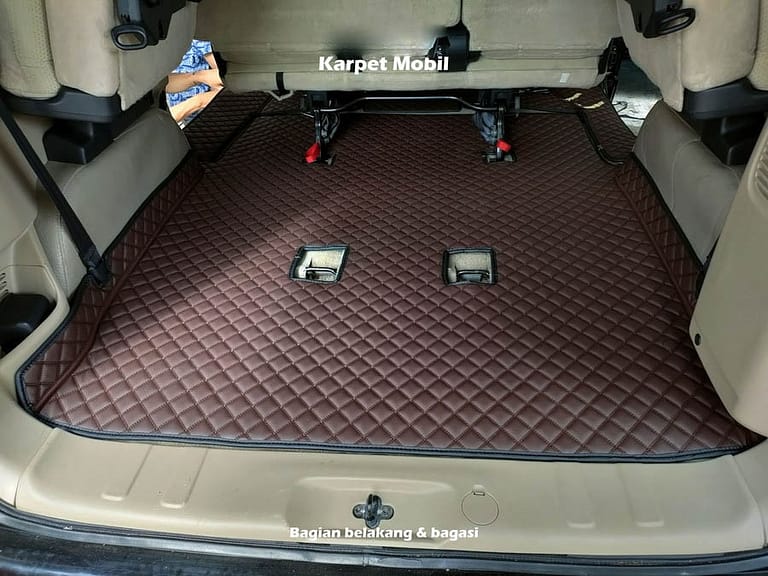 Karpet Mobil Nissan Evalia Tahun 2012-2016 Fullset Bagasi - Carwash Studio Garage