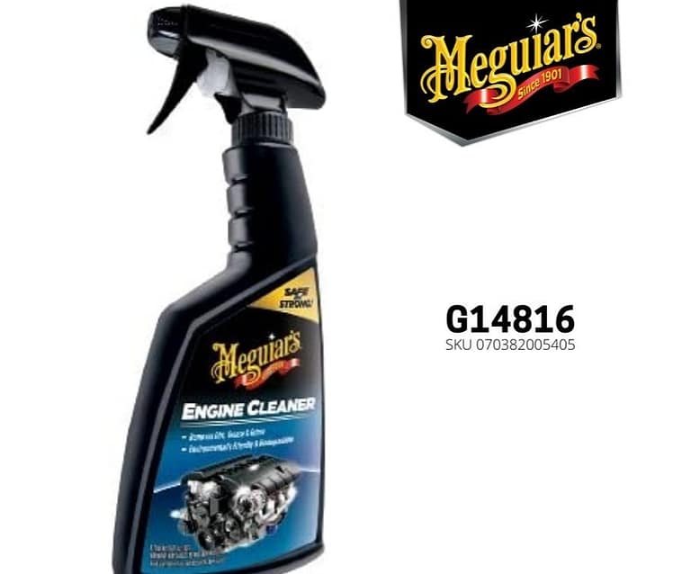Meguiars – Meguiar’s Engine Cleaner 473ml, Pembersih Ruang Mesin - Carwash Studio Garage