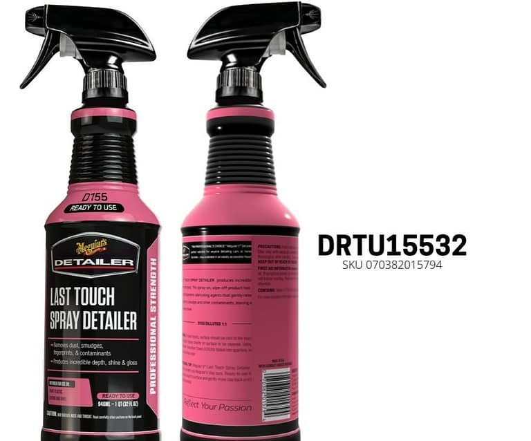 Meguiars Last Touch Spray Detailer D155 Ready to Use 946ml ORIGINAL - Carwash Studio Garage