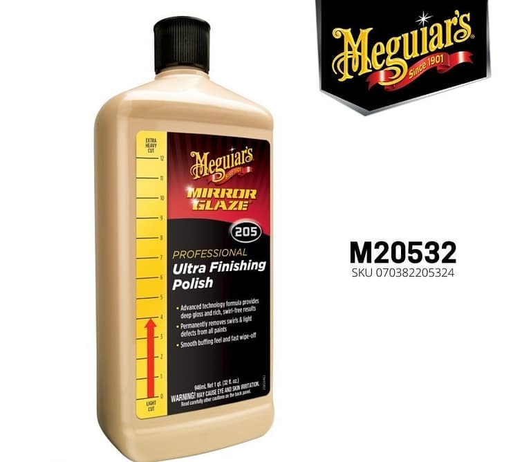Meguiars M205 Ultra Finishing Polish 946ml ORIGINAL - Carwash Studio Garage