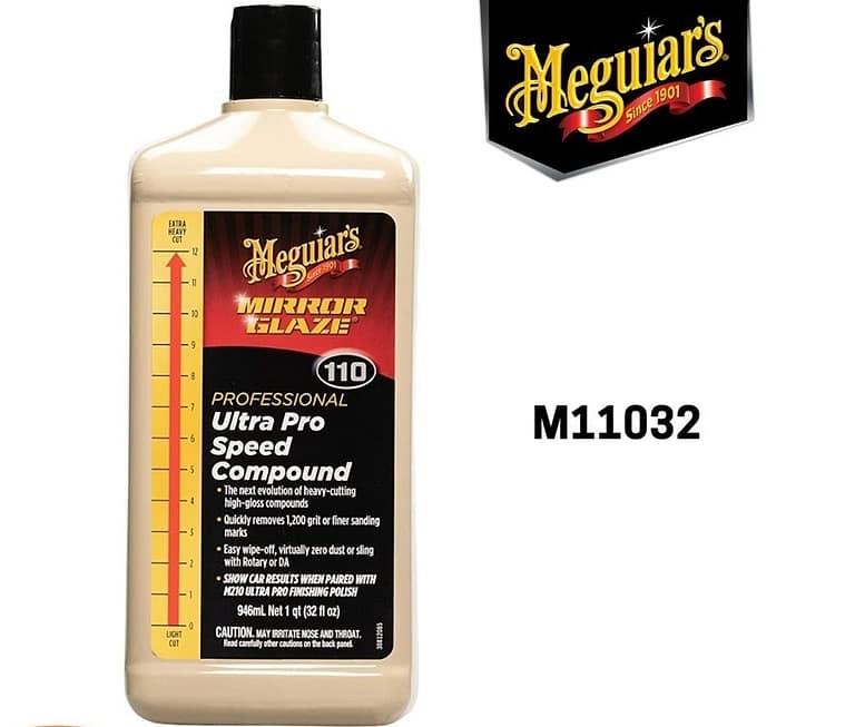 Meguiars – Meguiar’s M110 Ultra Pro Speed Compound 32oz/946ml M11032 - Carwash Studio Garage