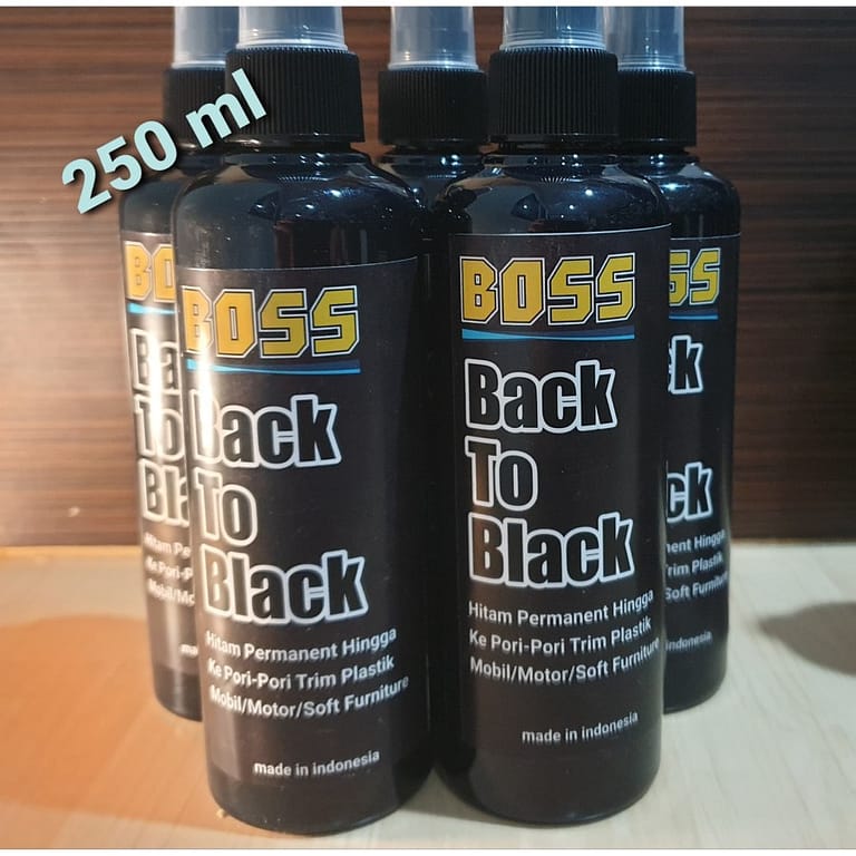 Back to Black 250 ml - Carwash Studio Garage