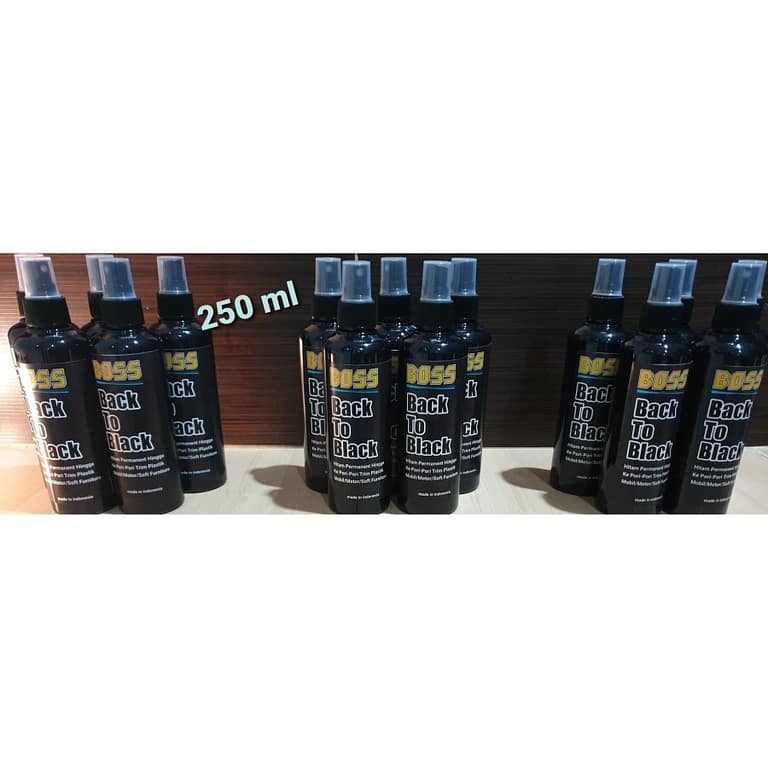 Back to Black 250 ml - Carwash Studio Garage