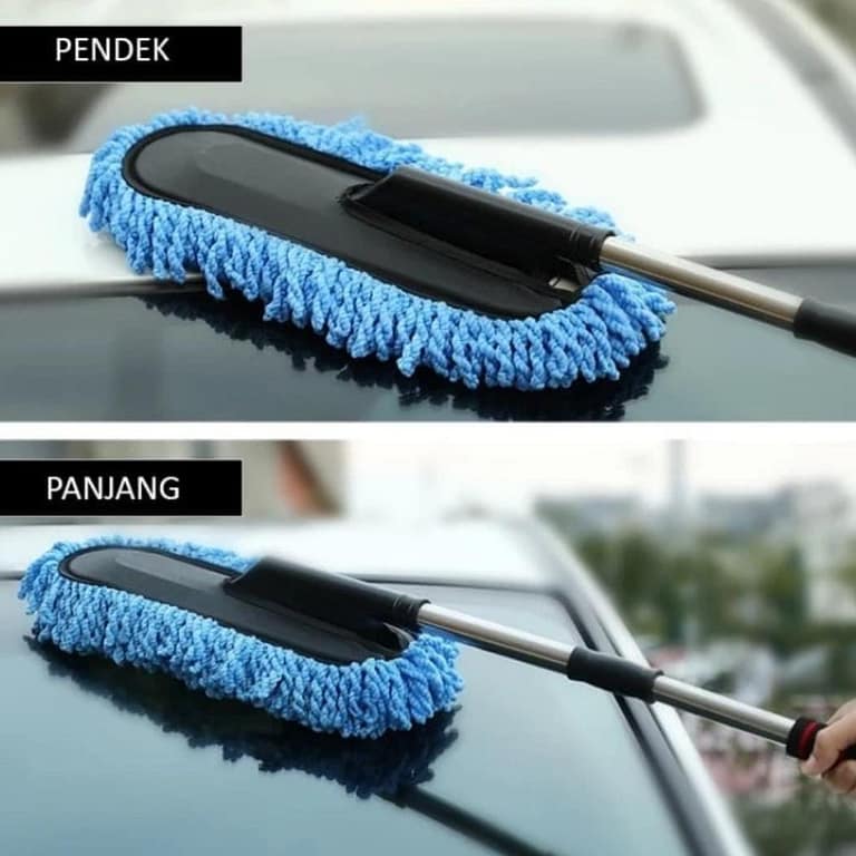 Car Cleaning Brush Microfiber Telescopic Kemoceng Pembersih Mobil - Carwash Studio Garage