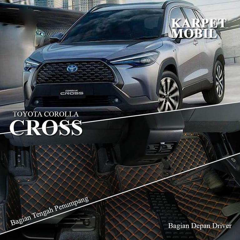 Karpet Mobil Premium Custom Fit For Toyota Corolla Cross - Carwash Studio Garage