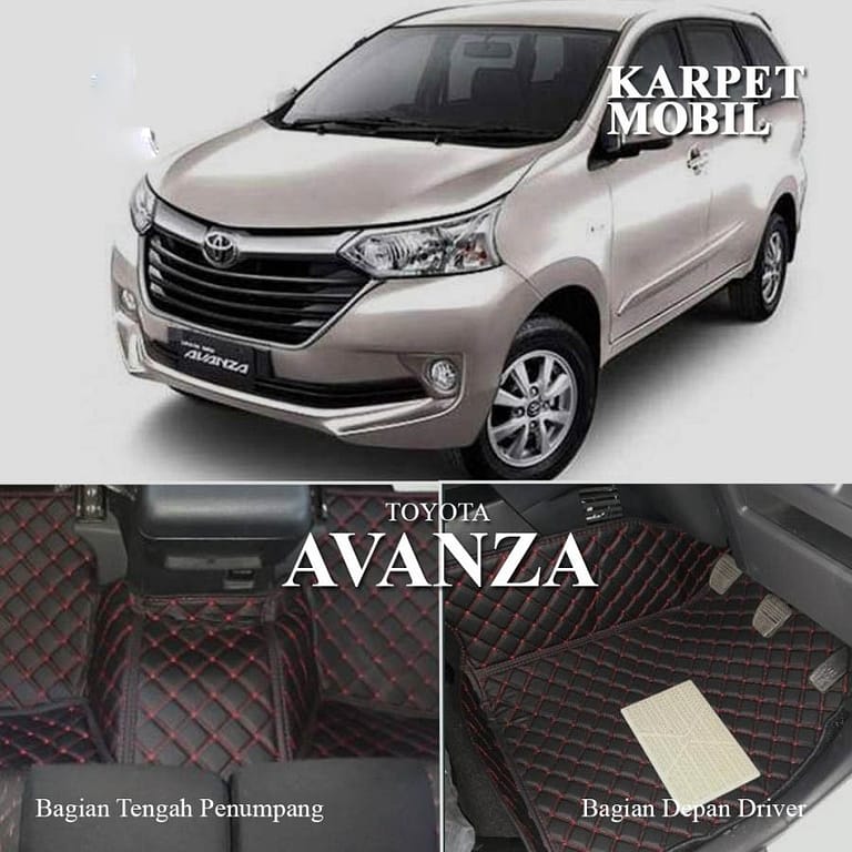 Karpet Mobil Kostum For Toyota Avanza 2011-2014 Full Bagasi - Carwash Studio Garage