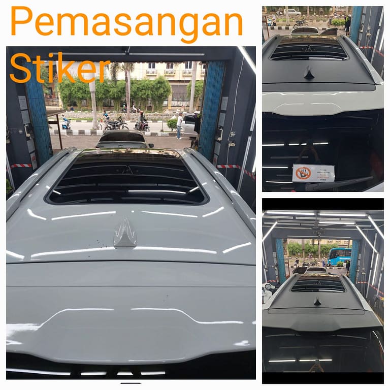 Stiker Mobil Doff - Carwash Studio Garage